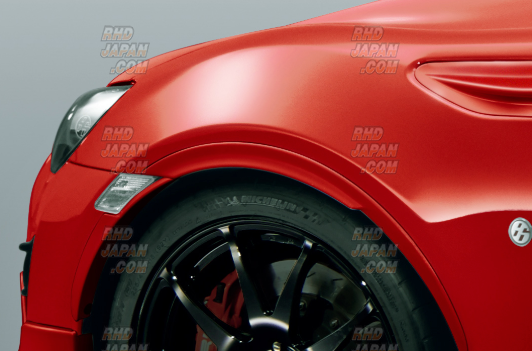 TRD Fender Extension Set Black - ZN6 - RHDJapan
